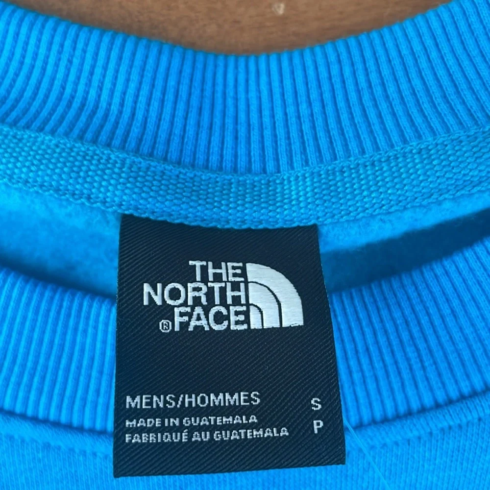 The North Face Blue Crewneck Vibrant Style Size Small